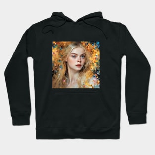 Coctail mess with Elle Fanning Hoodie